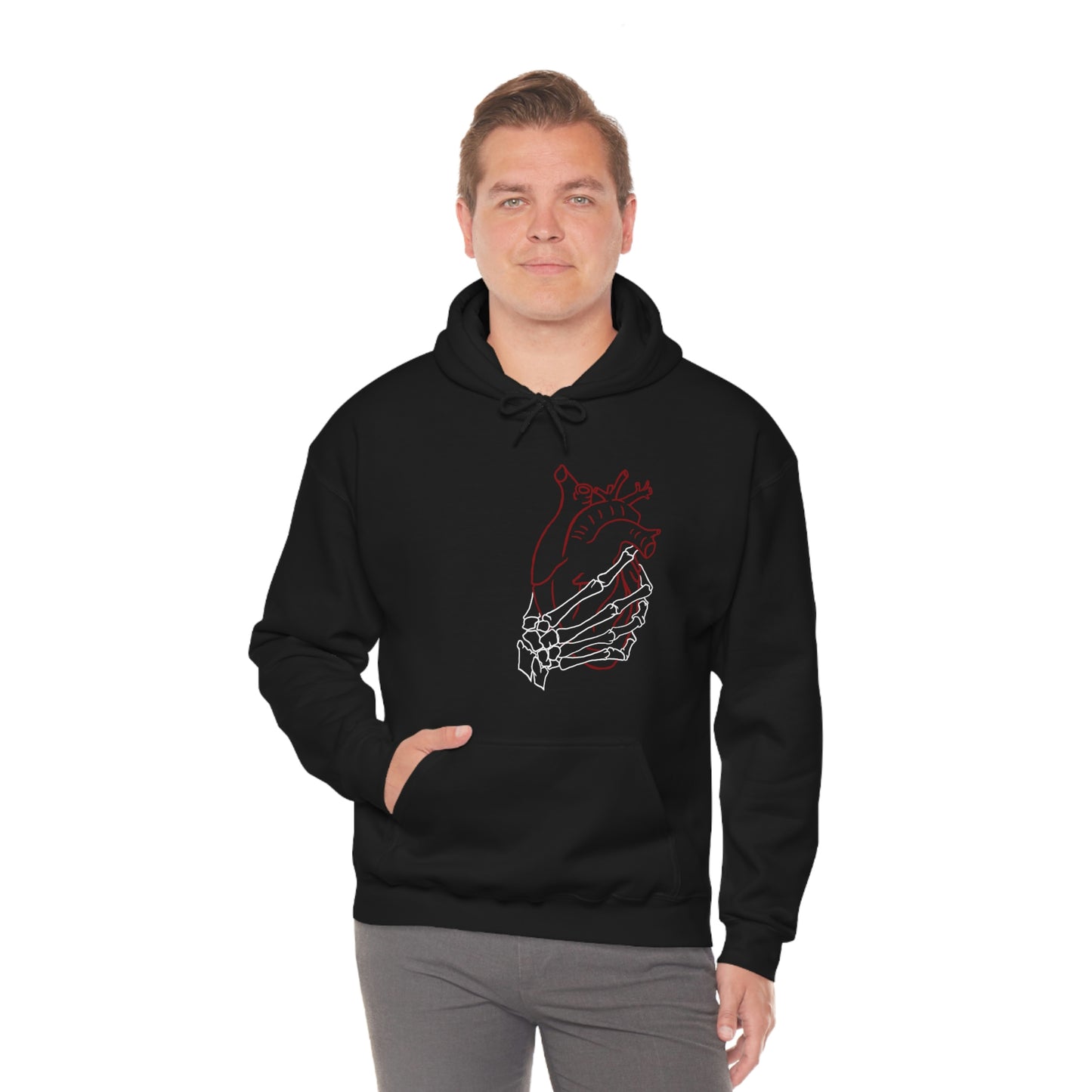 Heart Grab Unisex Heavy Blend™ Hooded Sweatshirt