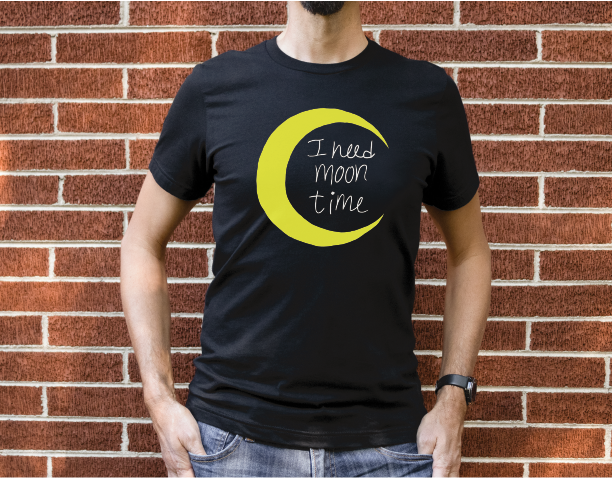 Moon Time Unisex Jersey Short Sleeve Tee