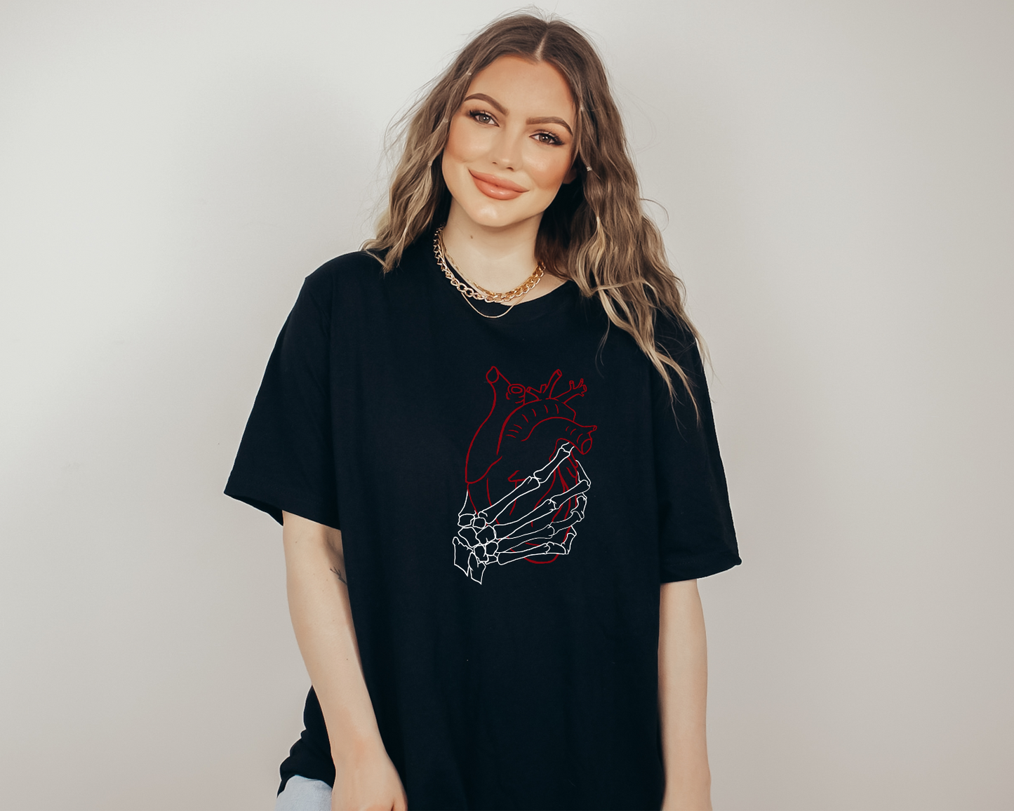 Heart Grab Unisex Jersey Short Sleeve Tee