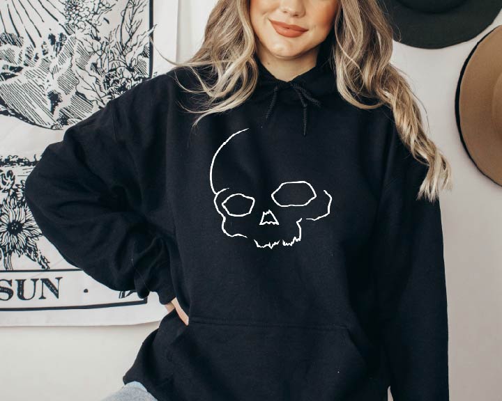 Skull Unisex Heavy Blend™ Hooded Sweatshirt