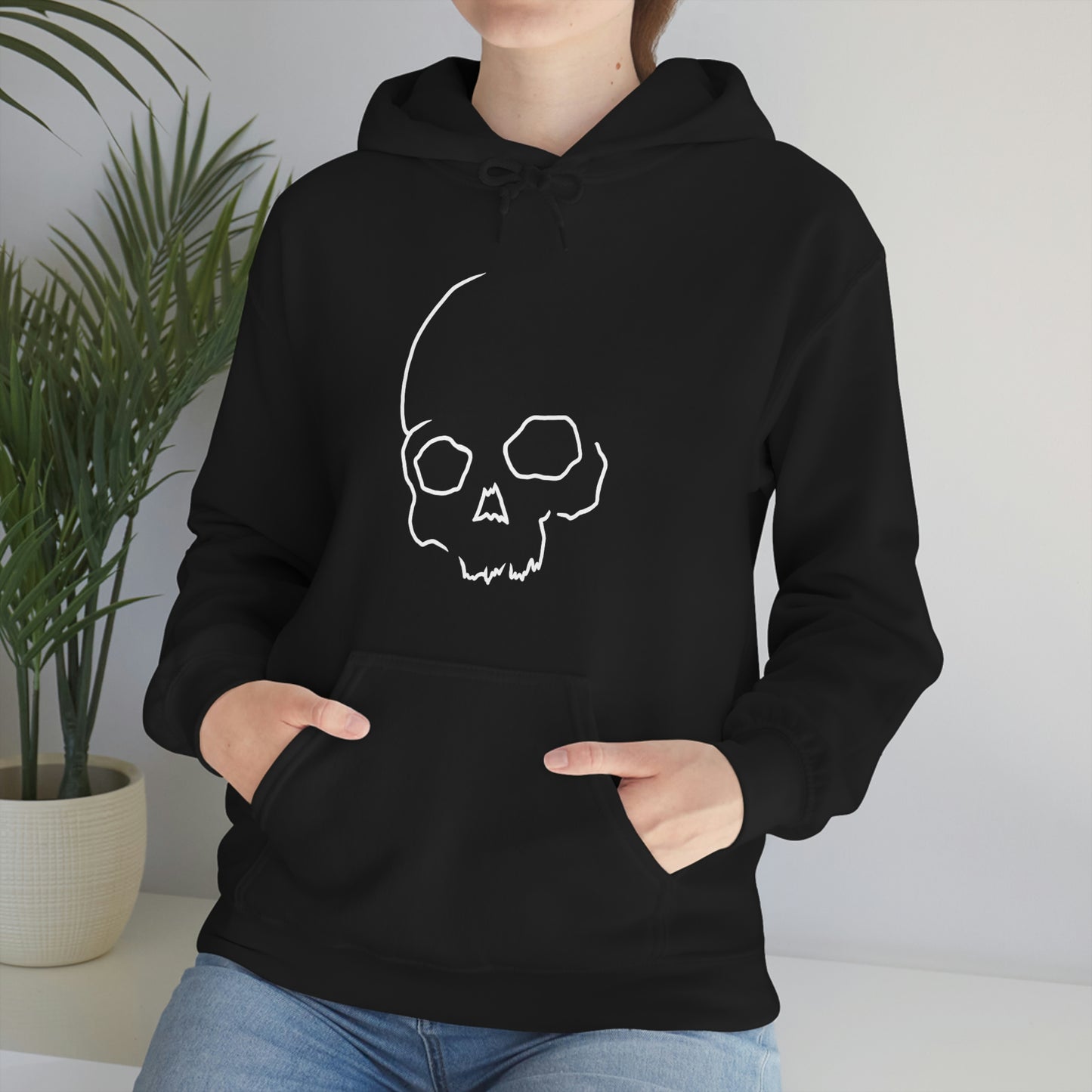 Skull Unisex Heavy Blend™ Hooded Sweatshirt